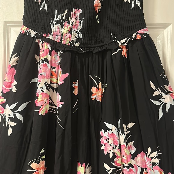 NWOT Torrid beautiful midi bodice fit & flare challis dress - Picture 7 of 12